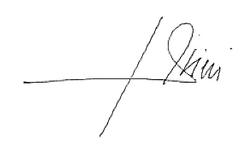 firma dell'artista