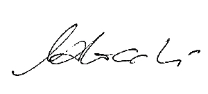 firma dell'artista