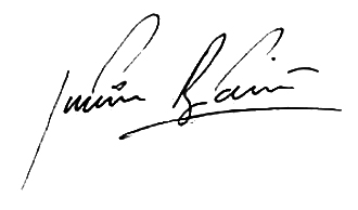 firma dell'artista